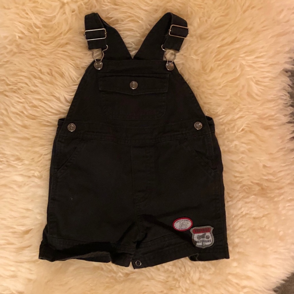 Koala Kids bib overalls shorts size 18 months.